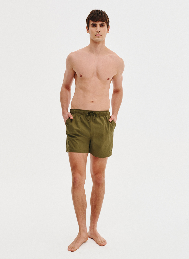 Zielone szorty kąpielowe męskie