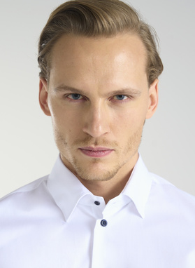 Biała koszula męska z bawełny