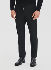 Czarne spodnie męskie