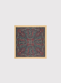 Poszetka męska wzór geometryczny