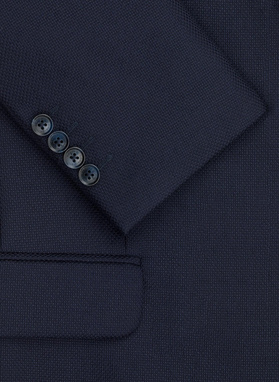 Wełniana marynarka w kolorze granatowym