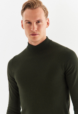 Półgolf męski zielony P22WF-2X-007-Z-0