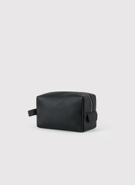 Skórzana męska kosmetyczka jednokomorowa
