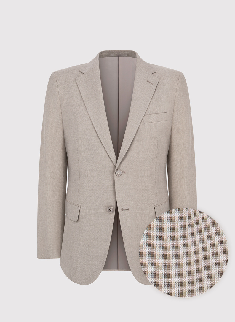 Beżowa marynarka męska