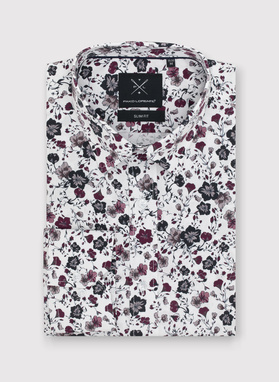 Koszula męska w kwiaty