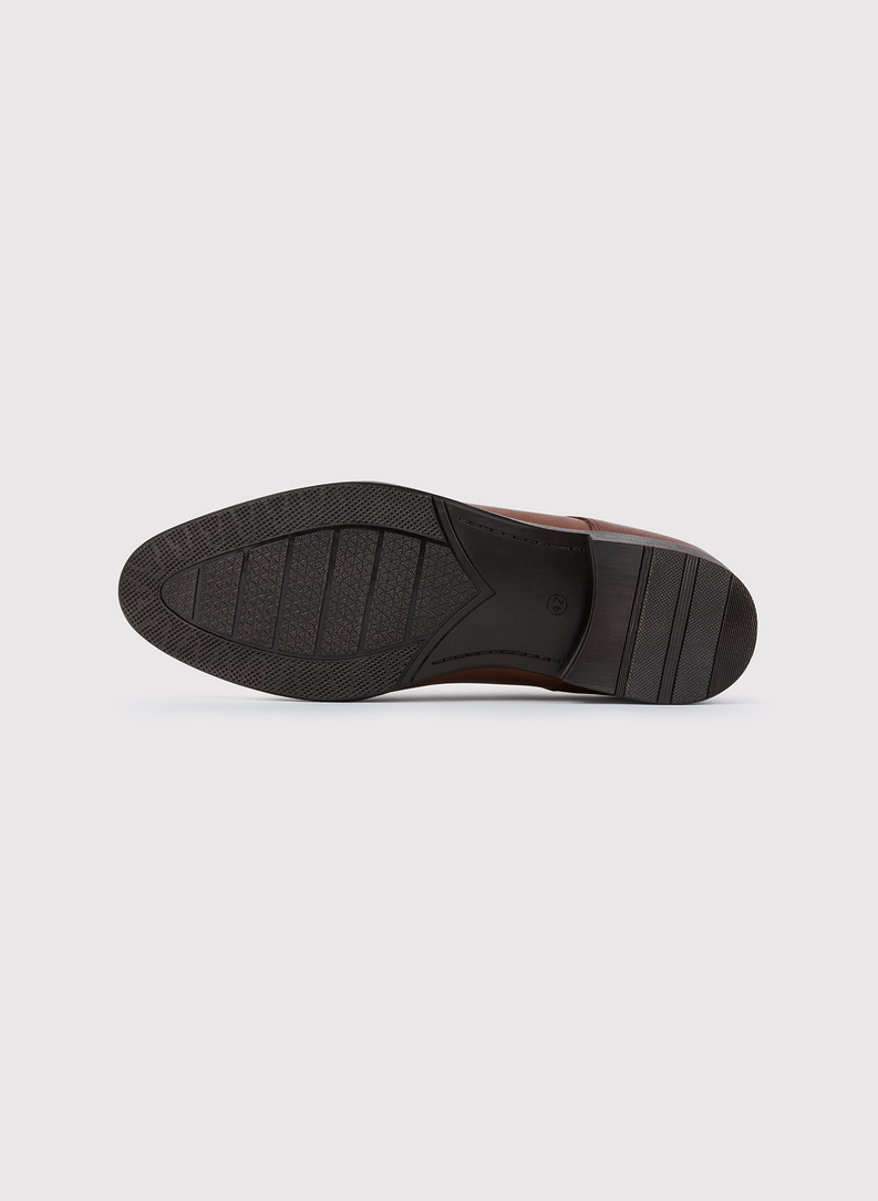 Buty męskie brązowe