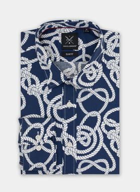 Koszula męska P21SF-1X-114-G