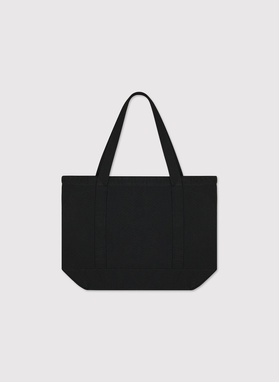 Czarna torba materiałowa unisex