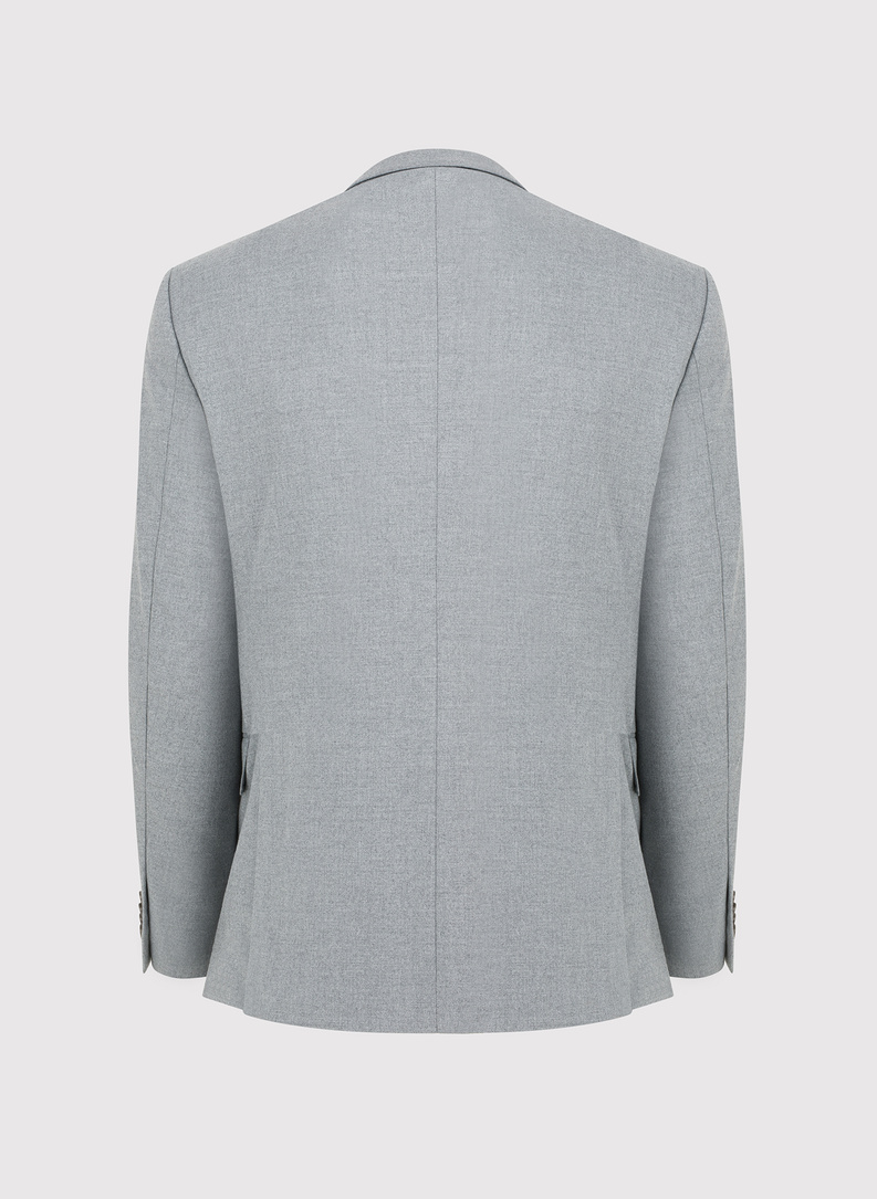 Szara casualowa marynarka męska