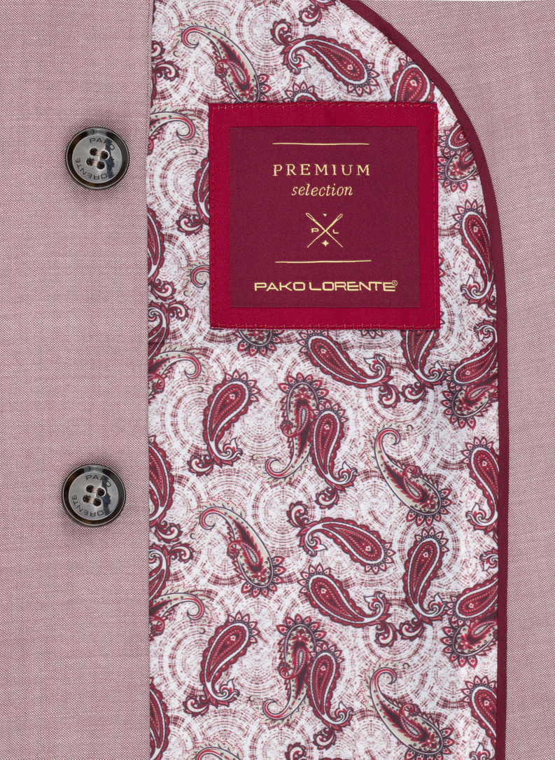 Różowa marynarka garniturowa P22SP-3G-003-W-S