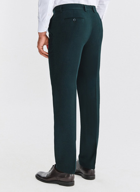 Zielony garnitur męski