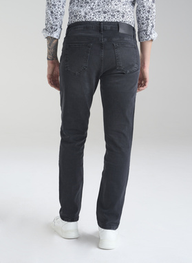 Szare spodnie męskie jeans