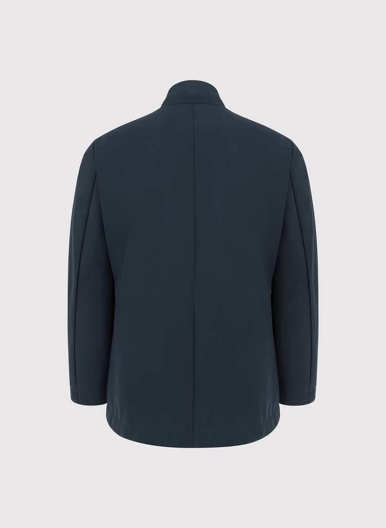 Ciemnogranatowa kurtka męska