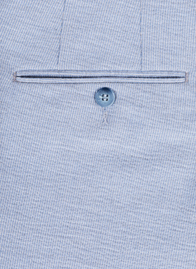 Niebieskie spodnie garniturowe