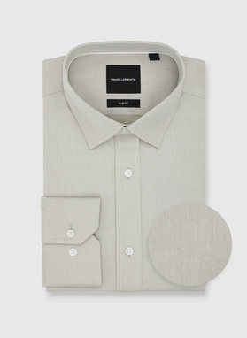 Oliwkowa koszula męska