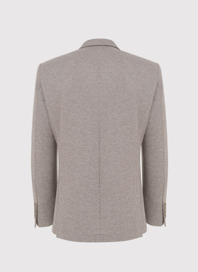 Beżowa marynarka męska