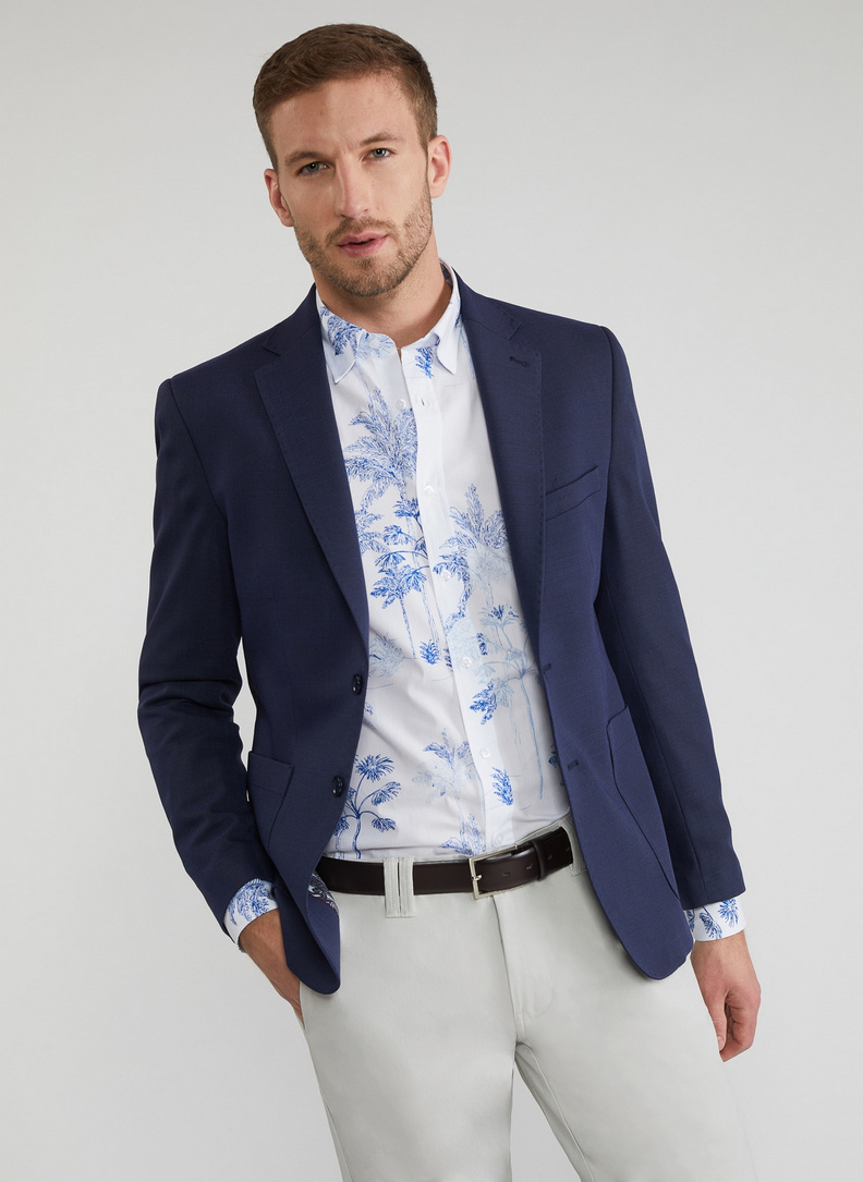 Marynarka męska P22SP-3X-022-G-S