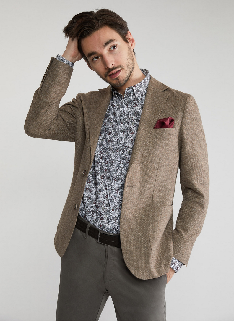 Marynarka męska P22SF-3X-017-A-S