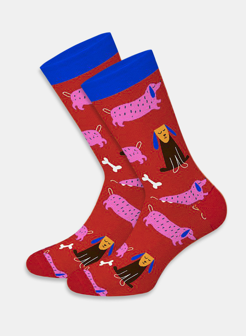 Skarpetki z psami DDTS9-SX-405-W