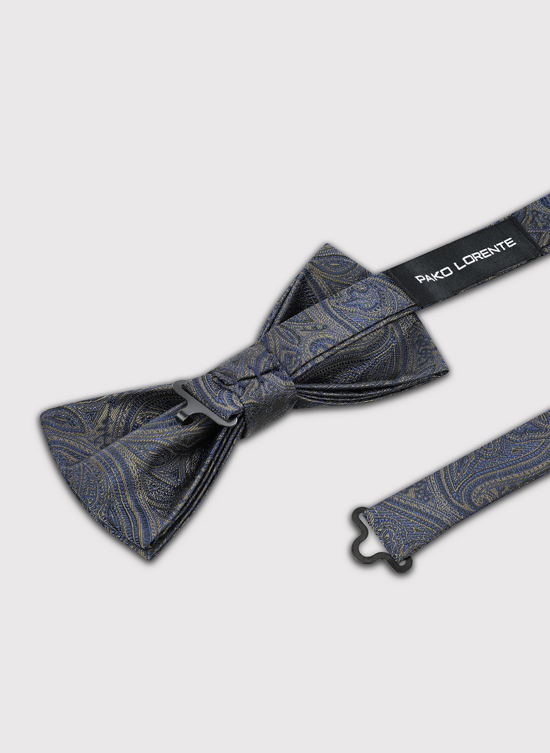 Żakardowa mucha męska