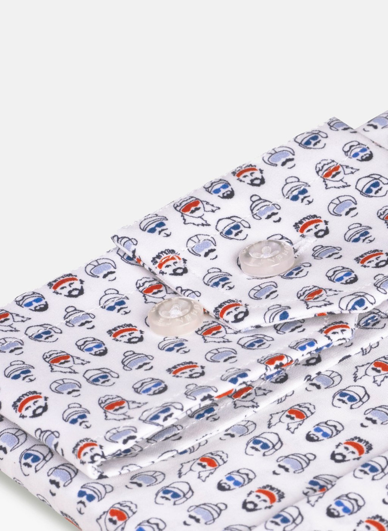 Koszula męska FREDO PPLM9-1X-610-B