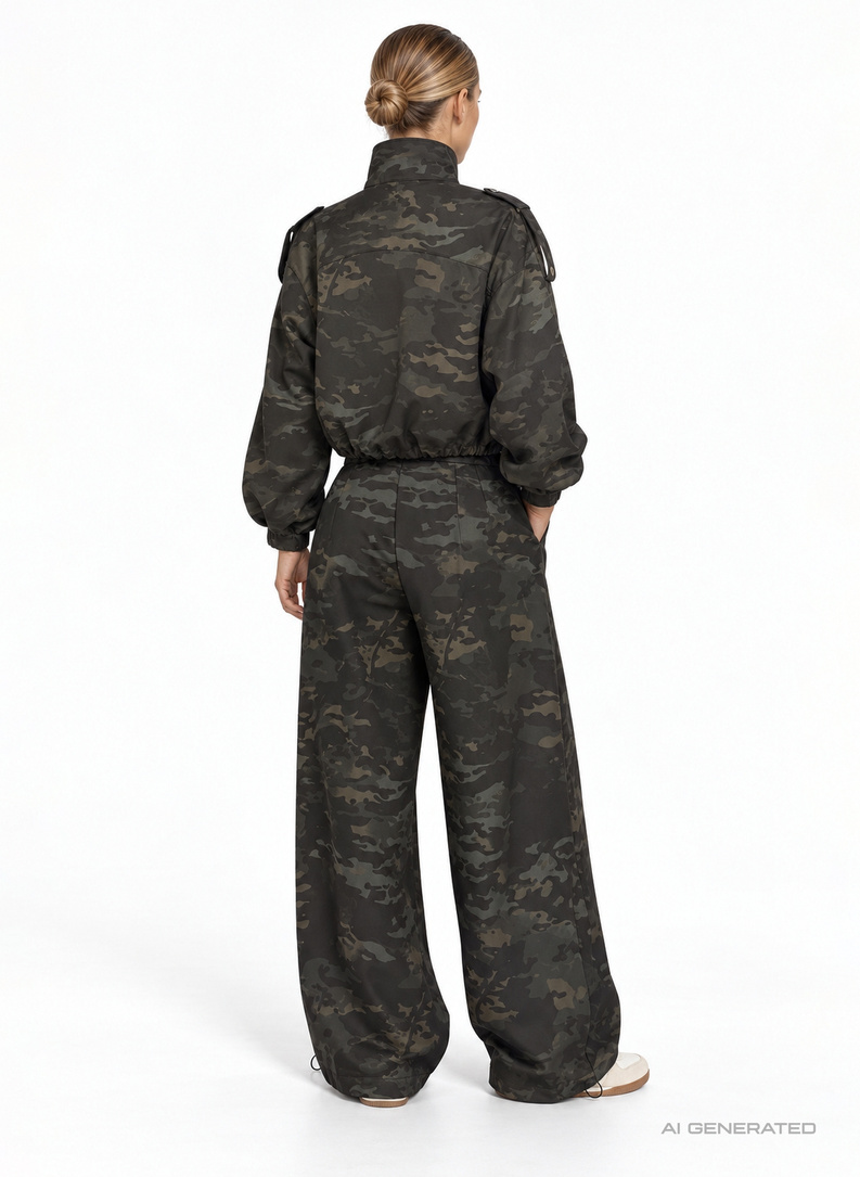 Kurtka moro COMMAND JACKET czarno-zielona