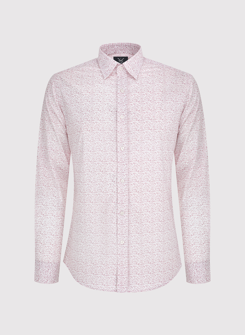 Koszula męska w drobny wzór