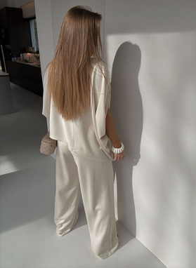 Komplet damski GEO jasnobeżowy