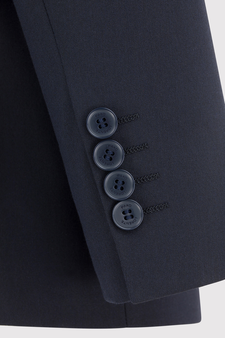 Granatowa marynarka garniturowa