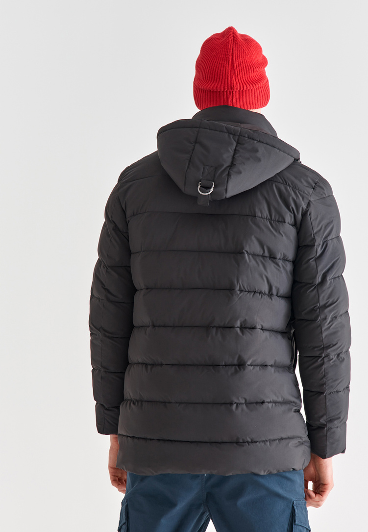 Kurtka męska z puchem P21WF-5X-022-C