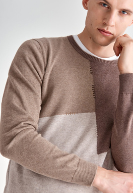 Sweter męski P21WF-2X-013-A