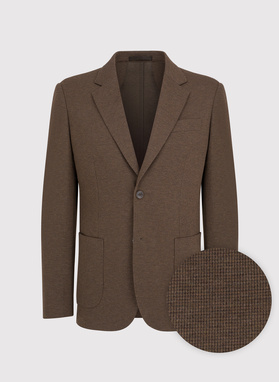 Brązowa marynarka męska