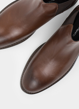 Buty męskie sztyblety brązowe P21WF-BX-005-A