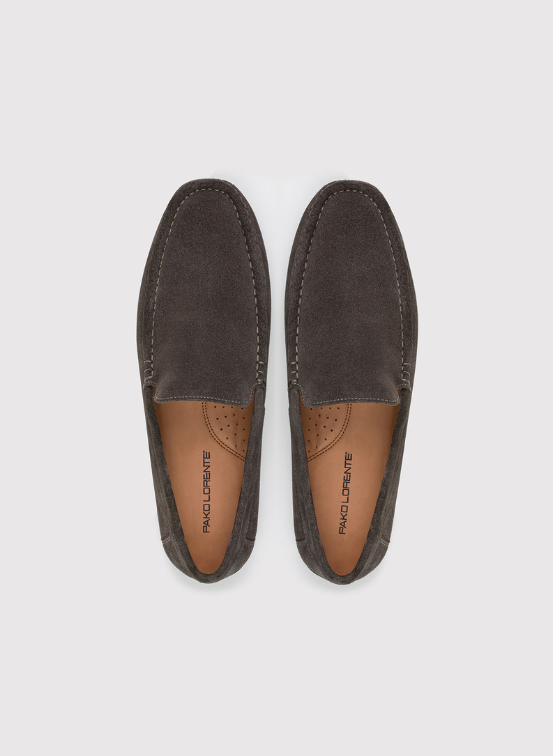 Brązowe mokasyny męskie