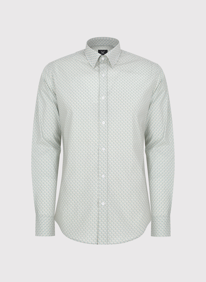 Koszula męska w mikrowzór