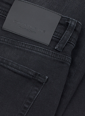 Czarne jeansowe spodnie męskie