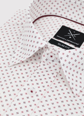 Koszula męska w mikrowzór