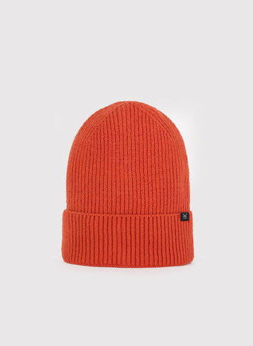 Bawełniana czapka w kolorze pomarańczowym 