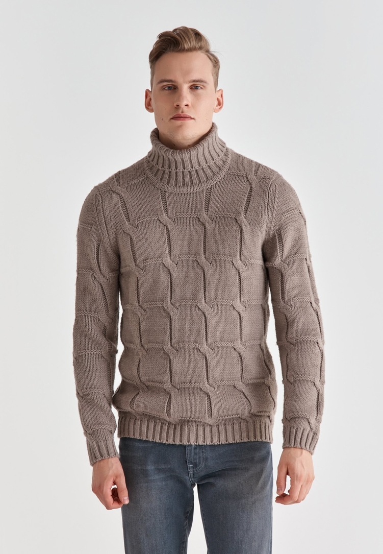 Sweter męski P21WF-2X-012-E