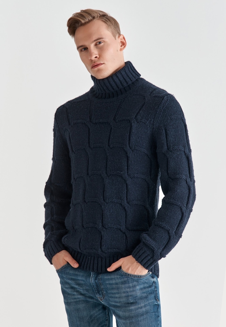 Sweter męski P21WF-2X-012-G